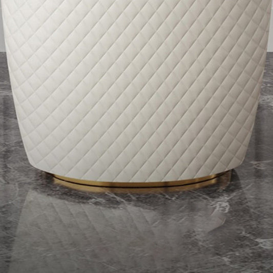 5 Speicherschubladen Eitelkeitssatz gerade Füße Kommode mit gepolstertem Hocker