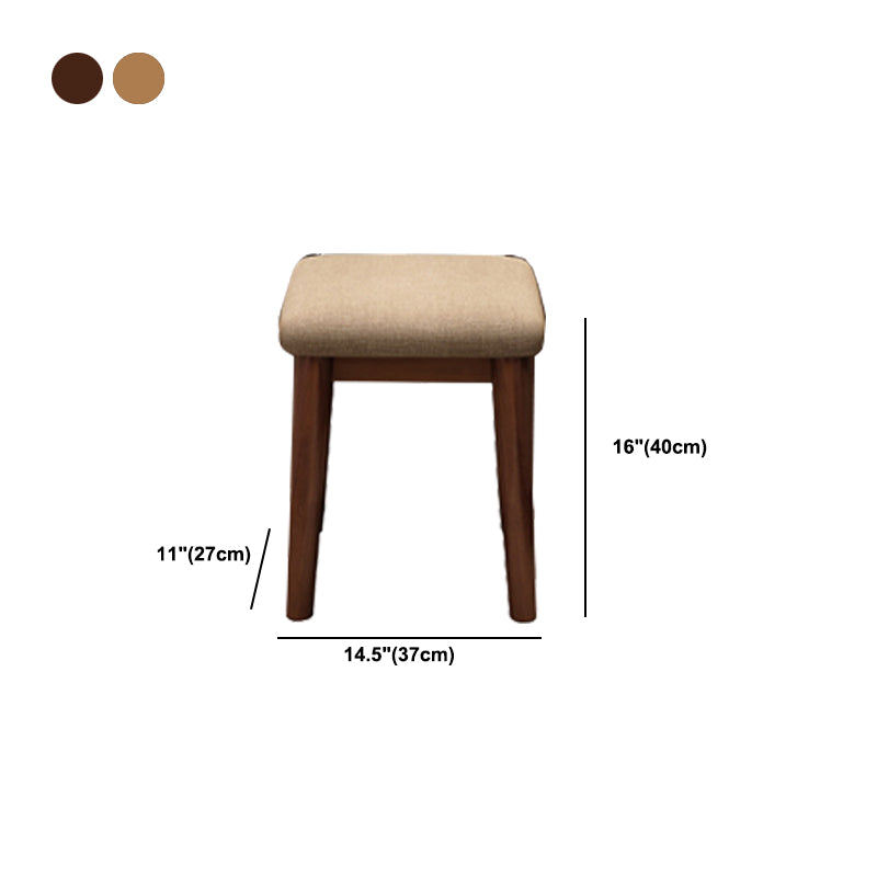 Set di vanità a fogli mobili in legno massiccio set di sgabelli da scrivania a specchio