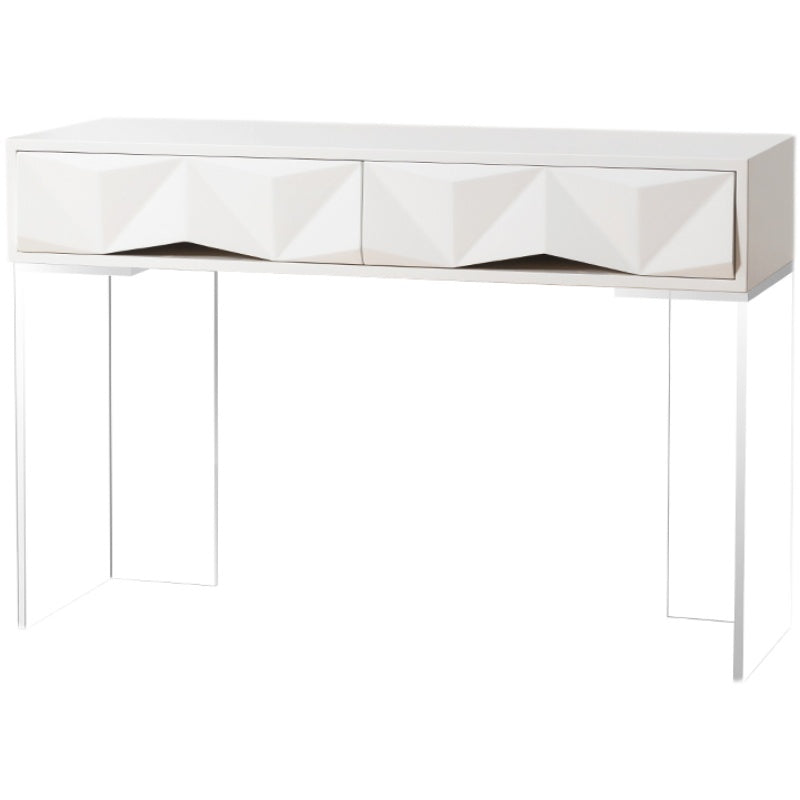 Modern Makeup Dressing Table Stool Set with 1/2 Storage Drawers Clearhalo 'Bedroom Furniture' 'furn' 'furn_makeup_vanities' 'Furniture' 'Makeup Vanities' 'makeup_vanities' 5631189