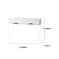 Modern Makeup Dressing Table Stool Set with 1/2 Storage Drawers Clearhalo 'Bedroom Furniture' 'furn' 'furn_makeup_vanities' 'Furniture' 'Makeup Vanities' 'makeup_vanities' 5631200