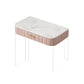 Stone Top Make-up Eitelkeitstisch Moderner Stilschotter mit Schubladen