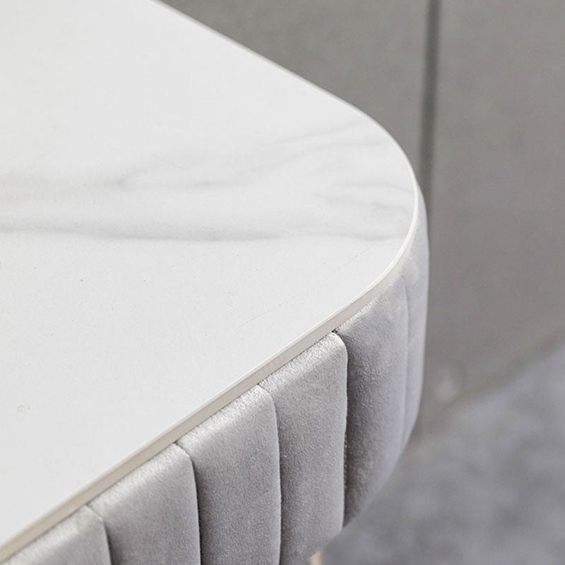 Stone Top Make-up Eitelkeitstisch Moderner Stilschotter mit Schubladen