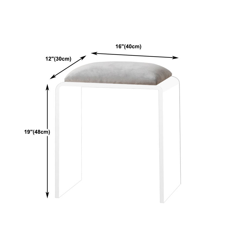 Stone Top Make-up Eitelkeitstisch Moderner Stilschotter mit Schubladen