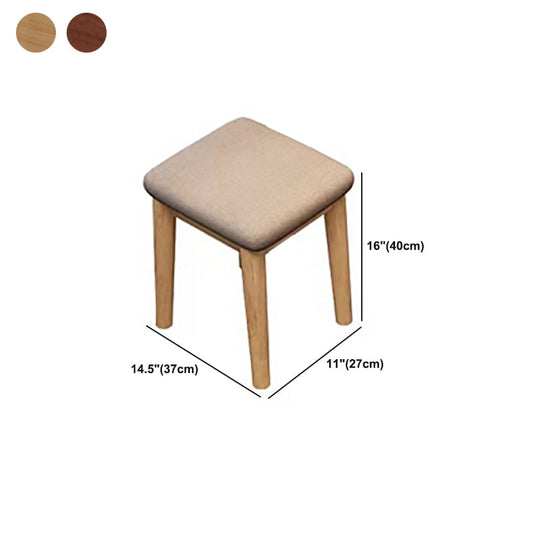 Traditionelles massives Holz 2 Schubladen Eitelkeitstisch mit Spiegel und Stuhl