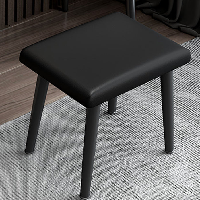 Contemporary Stone Makeup Dressing Table 2-Drawer Vanity Table Set Clearhalo 'Bedroom Furniture' 'furn' 'furn_makeup_vanities' 'Furniture' 'Makeup Vanities' 'makeup_vanities' 5631759