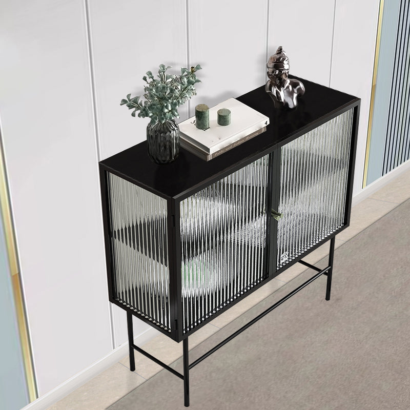 Moderno pranzo buffet server server telaio in metallo porte a buffet per cucina