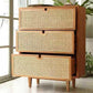 Gabinetto del soggiorno in legno in legno mobile moderno server buffet con archiviazione