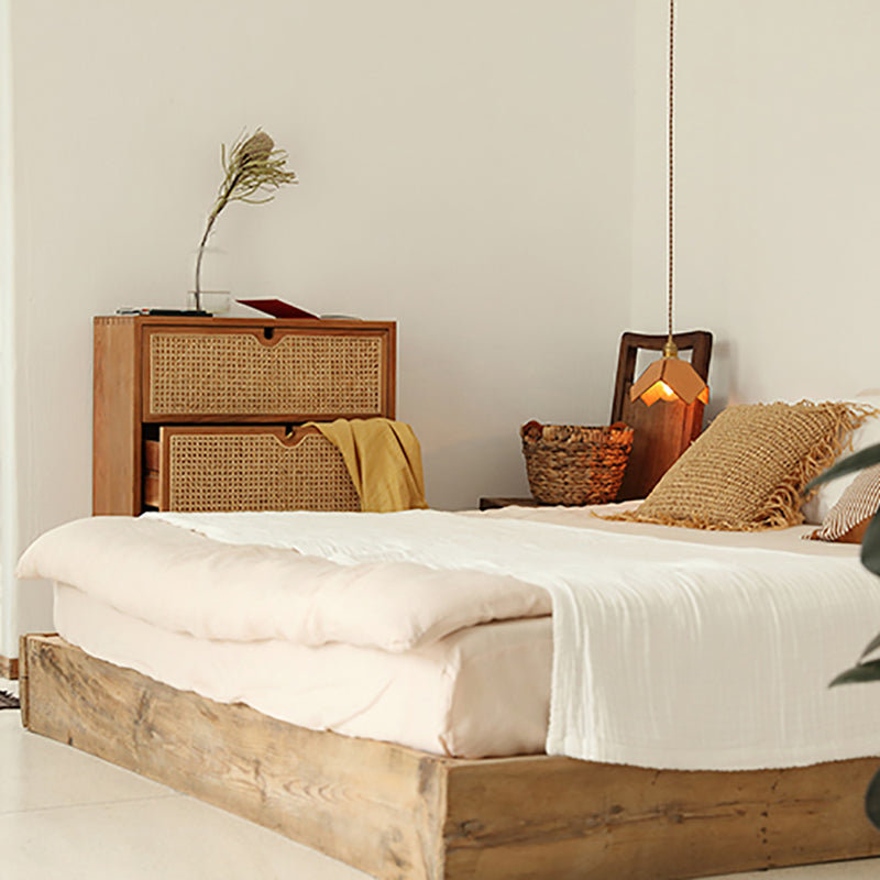 Gabinetto del soggiorno in legno in legno mobile moderno server buffet con archiviazione