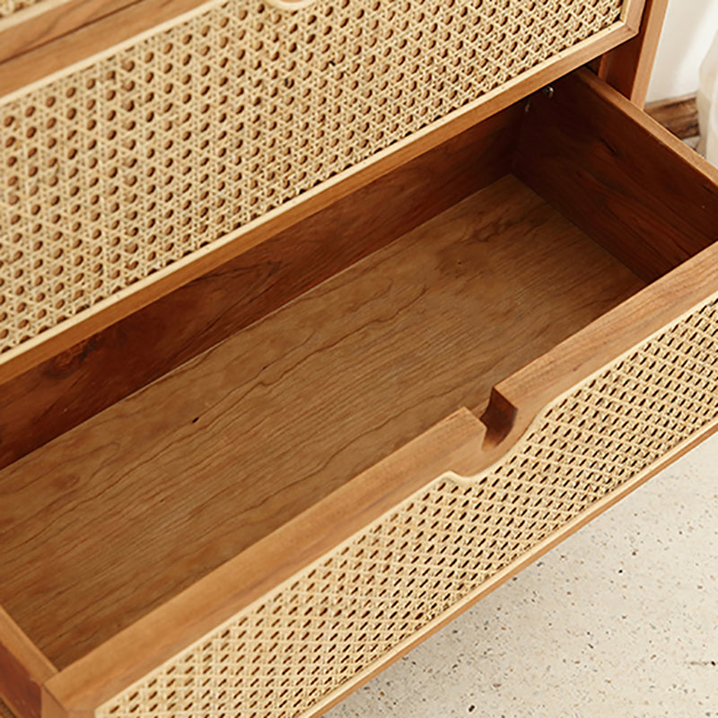 Gabinetto del soggiorno in legno in legno mobile moderno server buffet con archiviazione