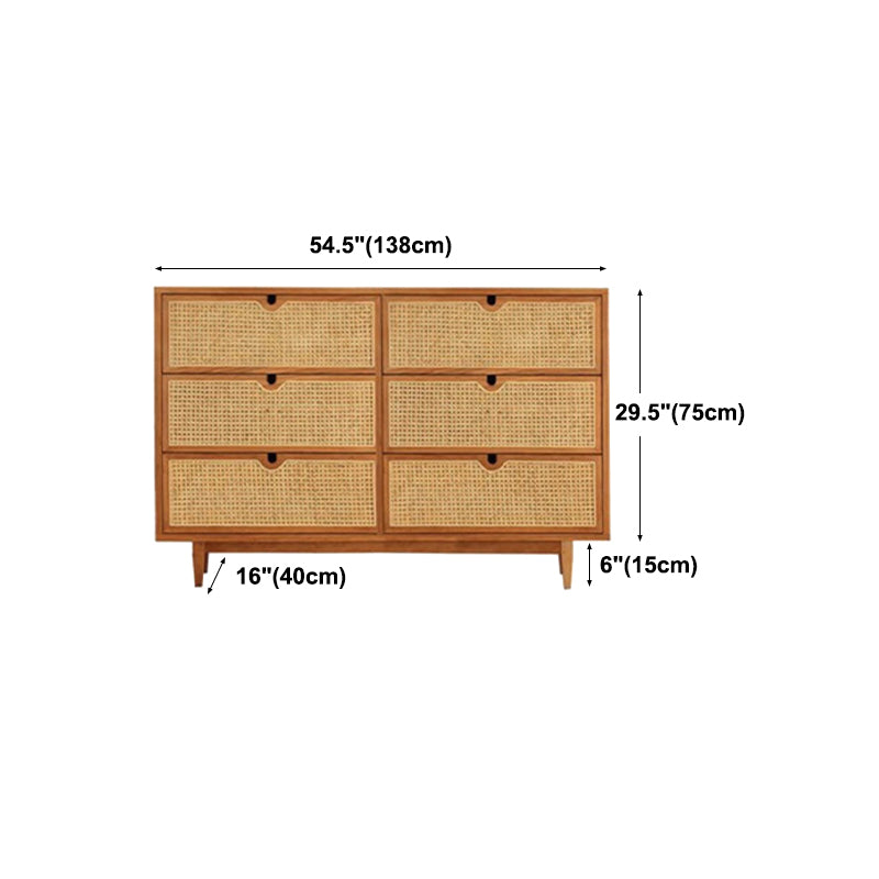 Gabinetto del soggiorno in legno in legno mobile moderno server buffet con archiviazione