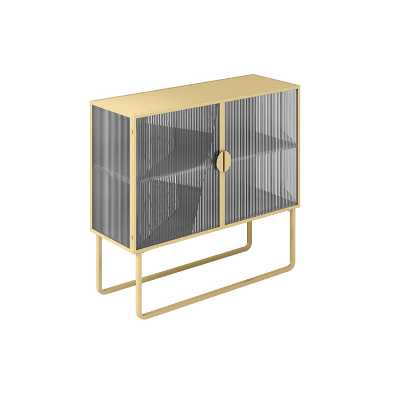 Glam Glam Glam Glam da 35,5 "Herver server a buffet di vetro con spazio per la sala da pranzo