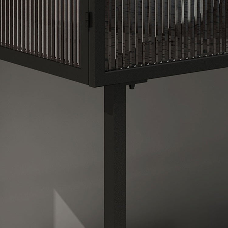 Glam Glam Glam Glam da 35,5 "Herver server a buffet di vetro con spazio per la sala da pranzo