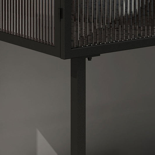 Glam Glam Glam Glam da 35,5 "Herver server a buffet di vetro con spazio per la sala da pranzo