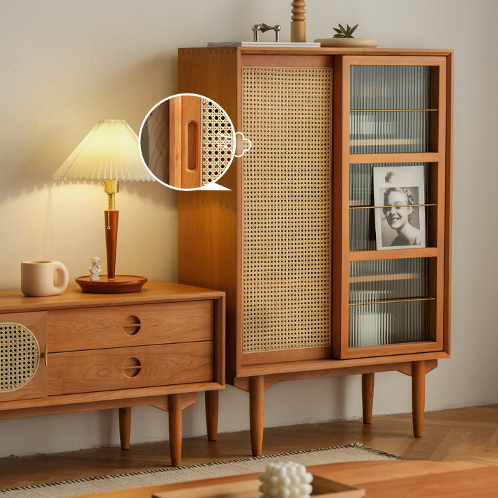 Buffet moderne en bois massif / console portes coulissantes Buffet du buffet de salon