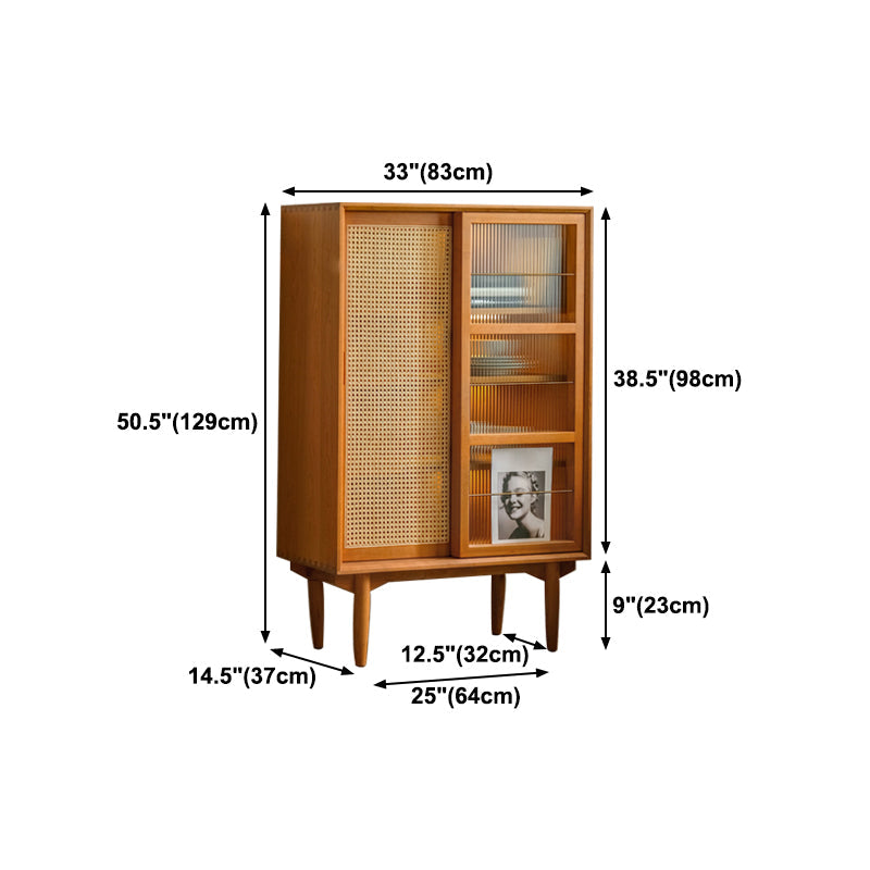 Buffet moderne en bois massif / console portes coulissantes Buffet du buffet de salon