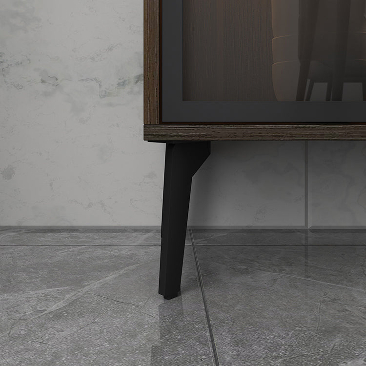 Scheda laterale in stile moderno con cassetti e sideboard di archiviazione per sala da pranzo