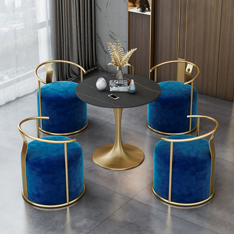 Table de luxe de base de tulip rond