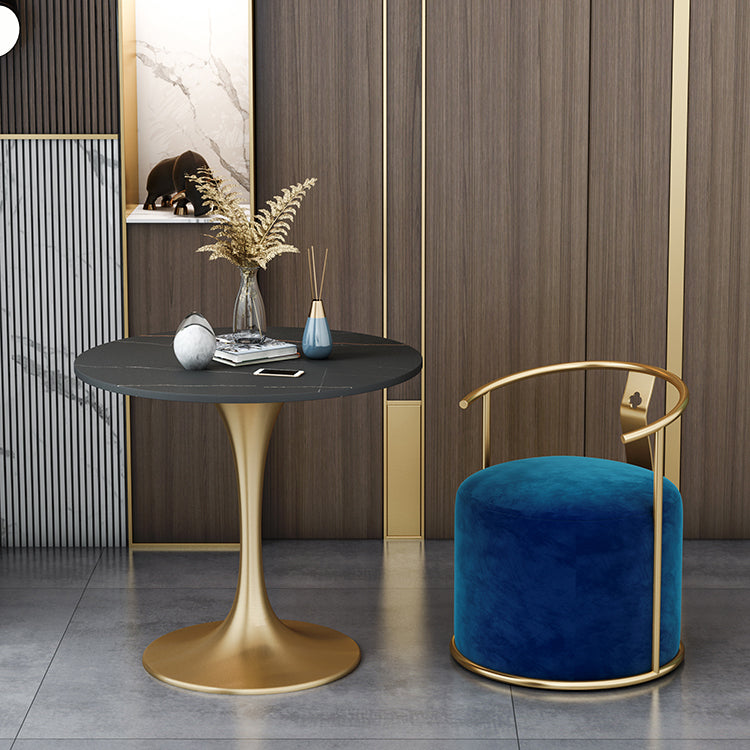 Table de luxe de base de tulip rond