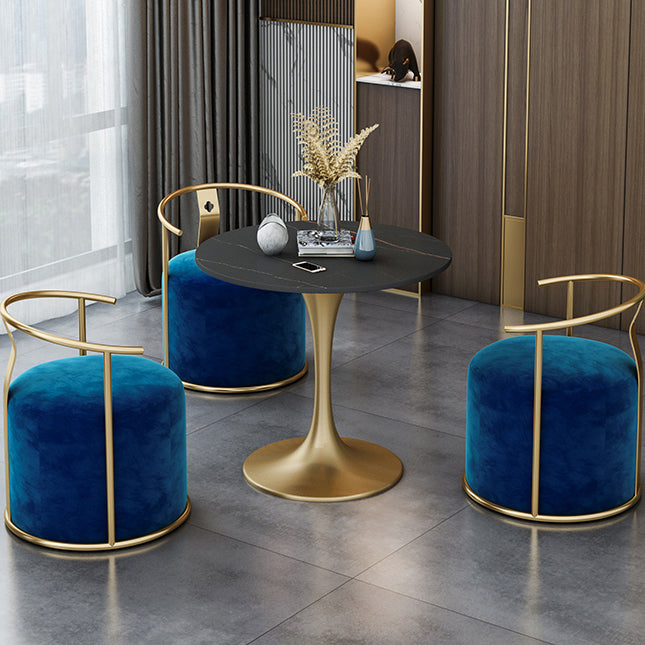 Table de luxe de base de tulip rond