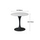 Modern Round Dining Table Sintered Stone Table with Tulip Base Clearhalo 'Dining Tables & Seating' 'Dining Tables' 'dining_table' 'furn' 'furn_dining_table' 'Furniture' 'Kitchen & Dining Furniture' 5632624