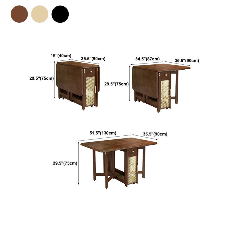 Table de pliage du milieu du siècle
