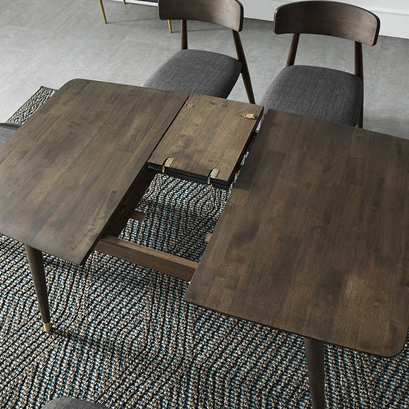 伝統的な豪華な家具長方形の固形材のダイニングサイトテーブルのためのテーブル