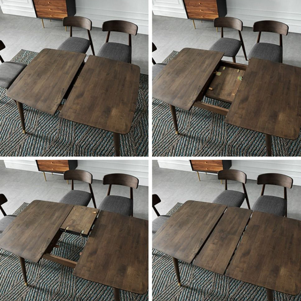 伝統的な豪華な家具長方形の固形材のダイニングサイトテーブルのためのテーブル