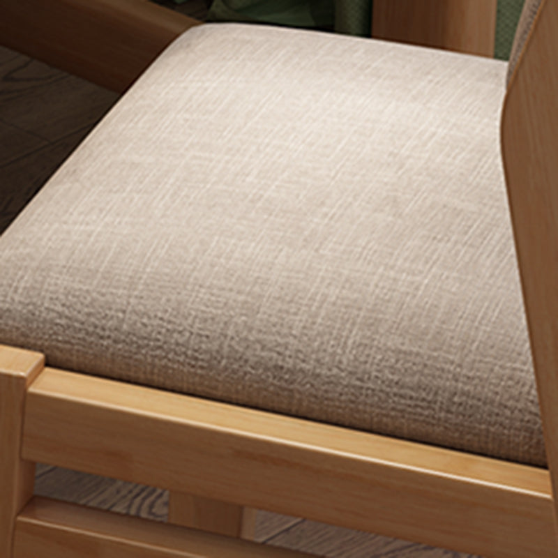 現代的なスタイルのダイニング木製椅子キッチンダイニングオープンバックアームレスチェア