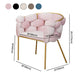 Glam Metal Dining Room Chair Velvet Dining Side Chair for Home Use Clearhalo 'Dining Chairs' 'Dining Tables & Seating' 'dining_chair' 'furn' 'furn_dining_chair' 'Furniture' 'Kitchen & Dining Furniture' 5632800