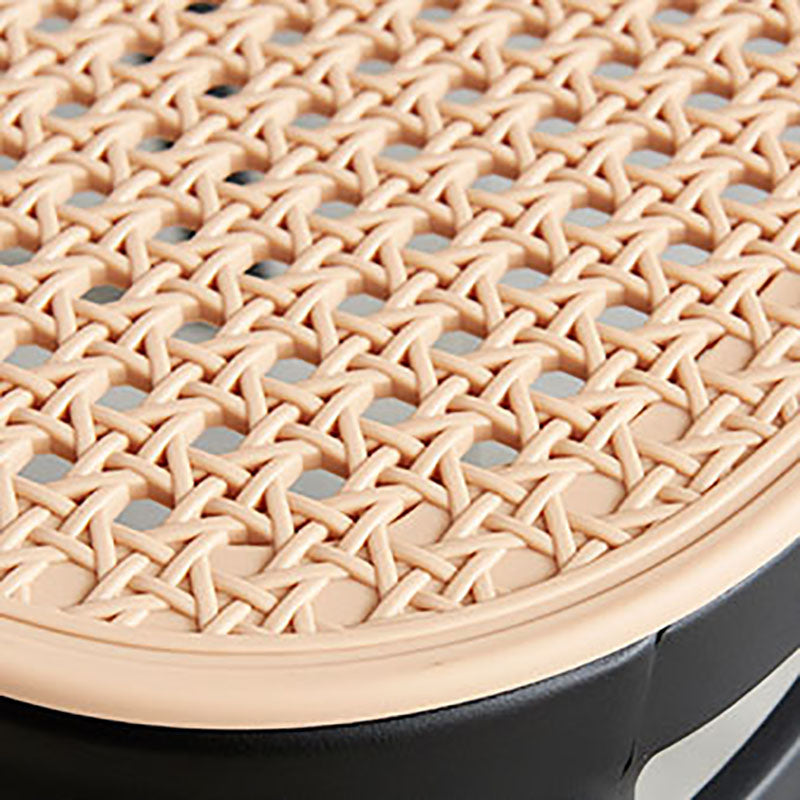 現代的なダイニングサイドチェアマット仕上げプラスチックオープンバックチェア