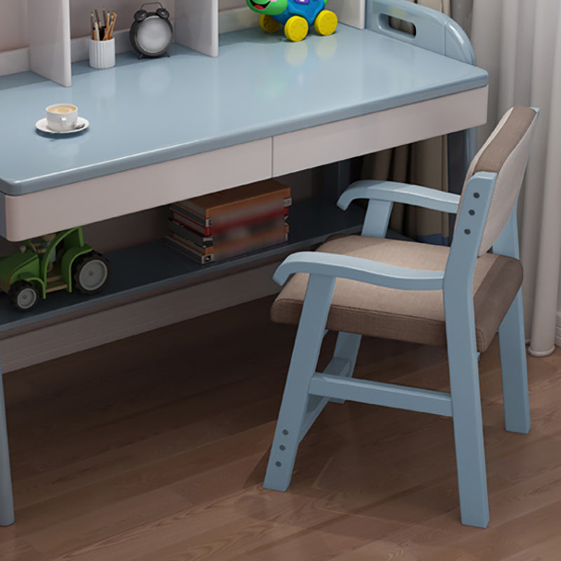 Contemporary Style Dining Wooden Chair Kitchen Open Back Arm Dining Chairs Clearhalo 'Dining Chairs' 'Dining Tables & Seating' 'dining_chair' 'furn' 'furn_dining_chair' 'Furniture' 'Kitchen & Dining Furniture' 5632822