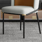 Metal Leg Dining Chair Modern Coffee Shop Parsons Dining Side Chair Clearhalo 'Dining Chairs' 'Dining Tables & Seating' 'dining_chair' 'furn' 'furn_dining_chair' 'Furniture' 'Kitchen & Dining Furniture' 5632843