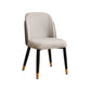 Glam Metal Dining Room Chair Parsons Armless Chairs for Restaurant Use