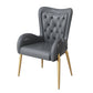 Nordic Style Metal Dining Chairs Upholstered Side Chair for Restaurant Use