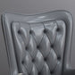 Nordic Style Metal Dining Chairs Upholstered Side Chair for Restaurant Use