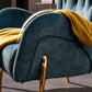 Nordic Style Metal Dining Chairs Upholstered Side Chairs for Restaurant Use Clearhalo 'Dining Chairs' 'Dining Tables & Seating' 'dining_chair' 'furn' 'furn_dining_chair' 'Furniture' 'Kitchen & Dining Furniture' 5633063