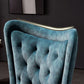 Nordic Style Metal Dining Chairs Upholstered Side Chairs for Restaurant Use Clearhalo 'Dining Chairs' 'Dining Tables & Seating' 'dining_chair' 'furn' 'furn_dining_chair' 'Furniture' 'Kitchen & Dining Furniture' 5633064