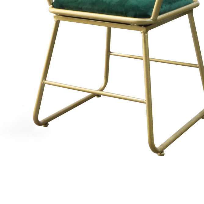 Sedie da pranzo in metallo nordico sedia a pala posteriore sedia per uso del ristorante