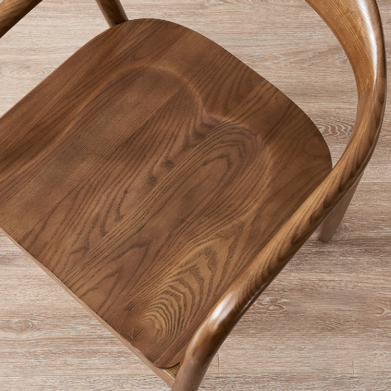 Traditional Style Dining Chairs Kitchen Arm Dining Chairs with Wooden Legs Clearhalo 'Dining Chairs' 'Dining Tables & Seating' 'dining_chair' 'furn' 'furn_dining_chair' 'Furniture' 'Kitchen & Dining Furniture' 5633198