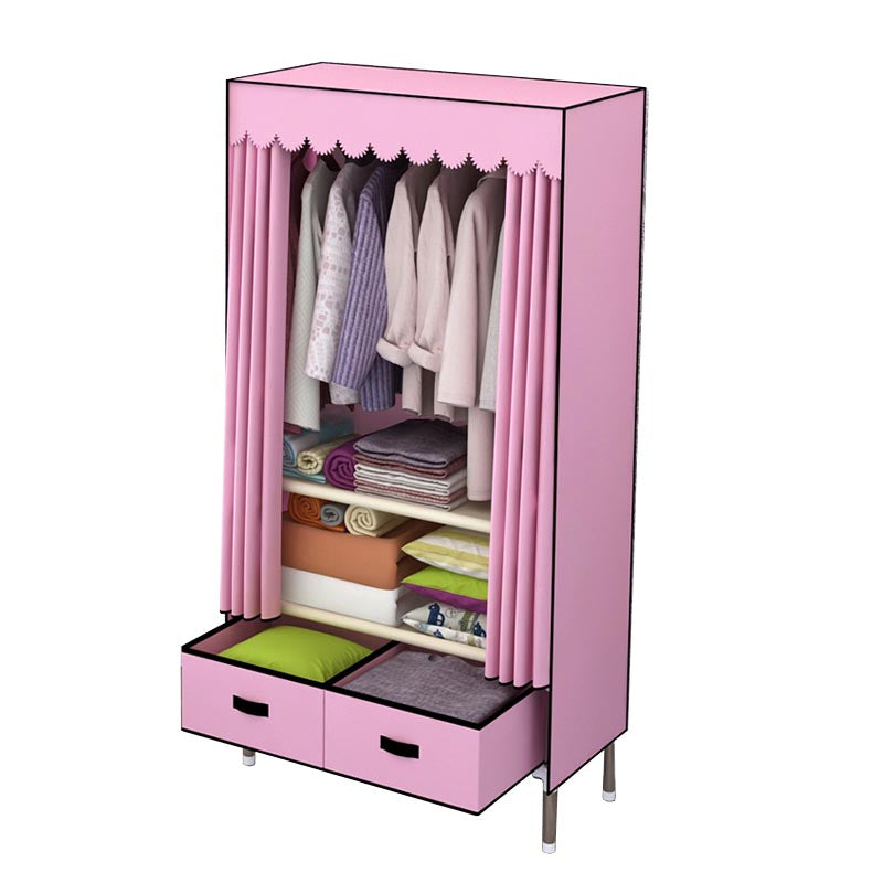 Armadio in metallo argento armadio per la casa contemporanea con cassetti