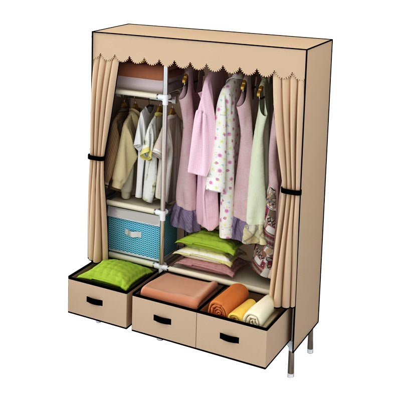 Armadio in metallo argento armadio per la casa contemporanea con cassetti