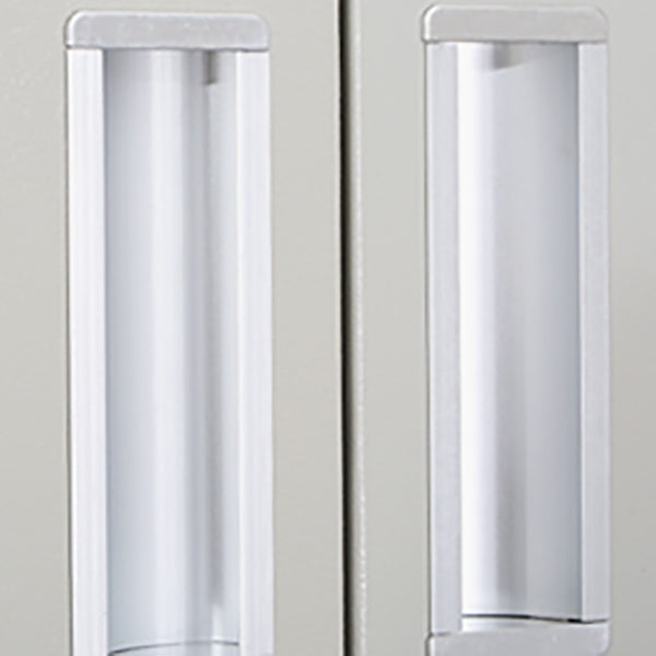 Metal Hinged Wardrobe Armoire Contemporary Wardrobe Cabinet for Home Clearhalo 'Armoires & Wardrobes' 'armoires_wardrobes' 'Bedroom Furniture' 'furn' 'furn_armoires_wardrobes' 'Furniture' 5633317