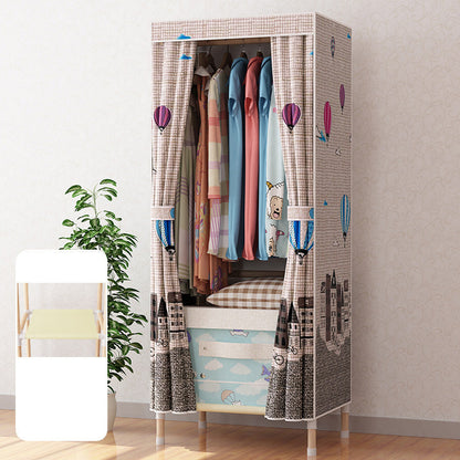 Armario de marco de madera de merengue de merengue Armario de casa de estilo moderno