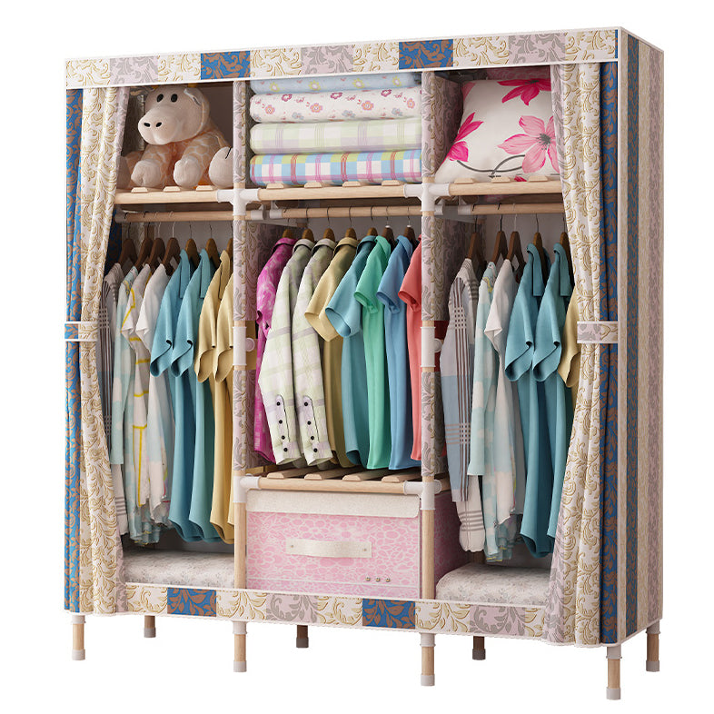 Armario de marco de madera de merengue de merengue Armario de casa de estilo moderno