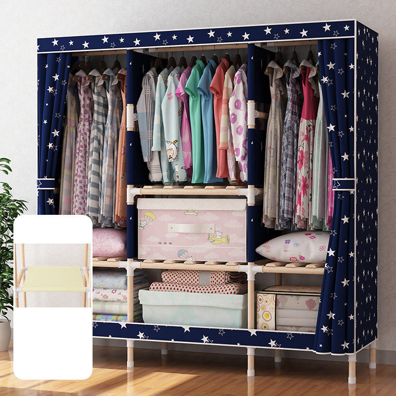 Armario de marco de madera de merengue de merengue Armario de casa de estilo moderno