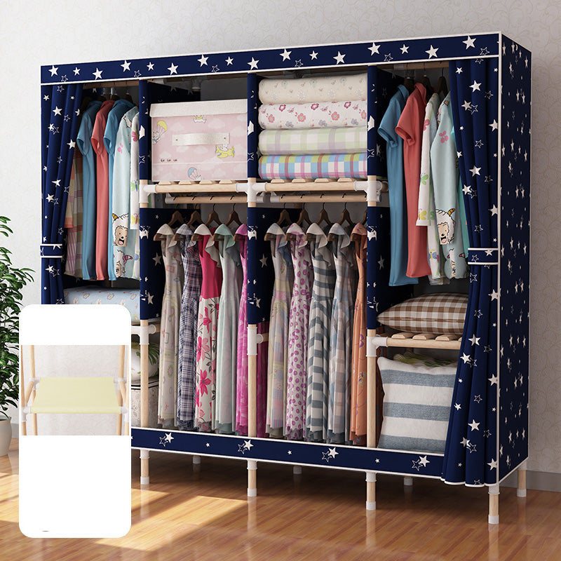 Armario de marco de madera de merengue de merengue Armario de casa de estilo moderno