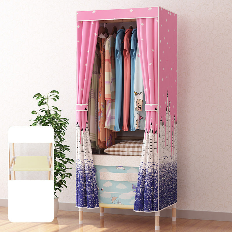 Armario de marco de madera de merengue de merengue Armario de casa de estilo moderno