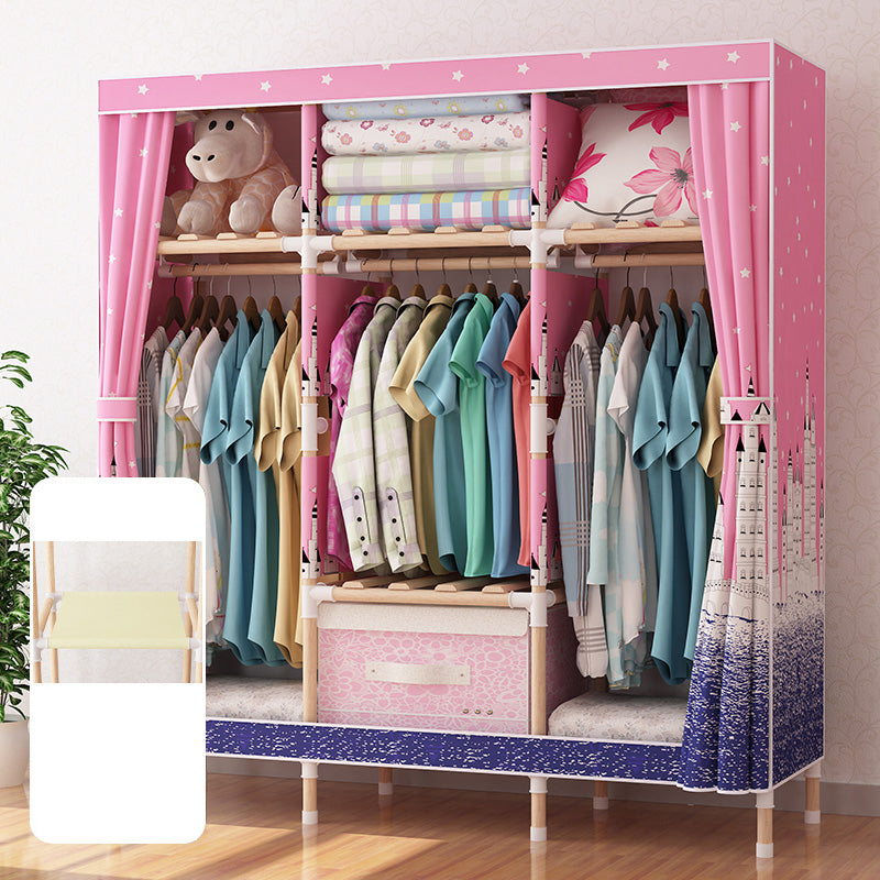 Armario de marco de madera de merengue de merengue Armario de casa de estilo moderno