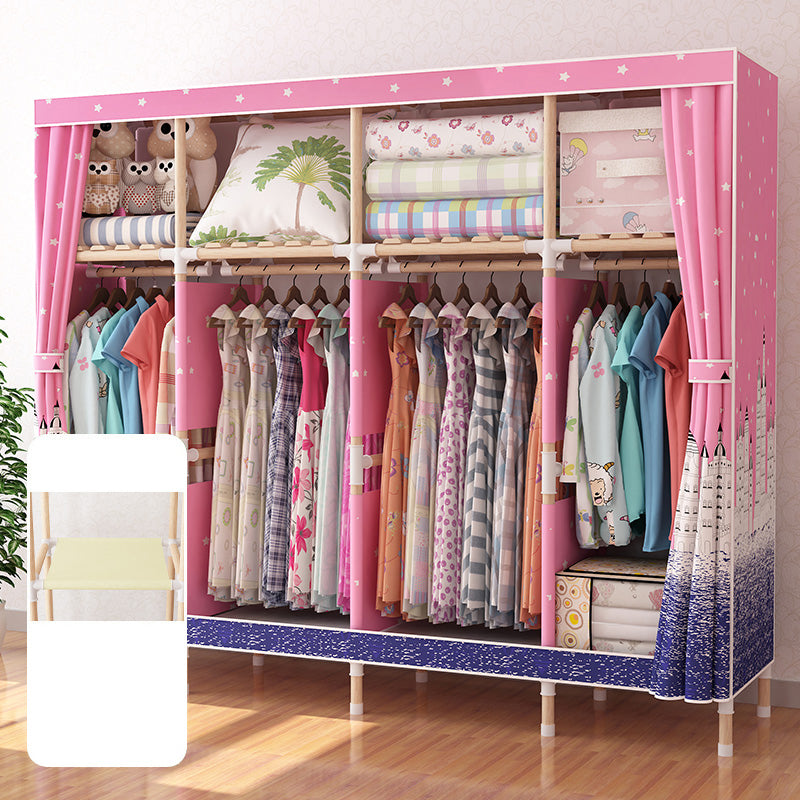 Armario de marco de madera de merengue de merengue Armario de casa de estilo moderno