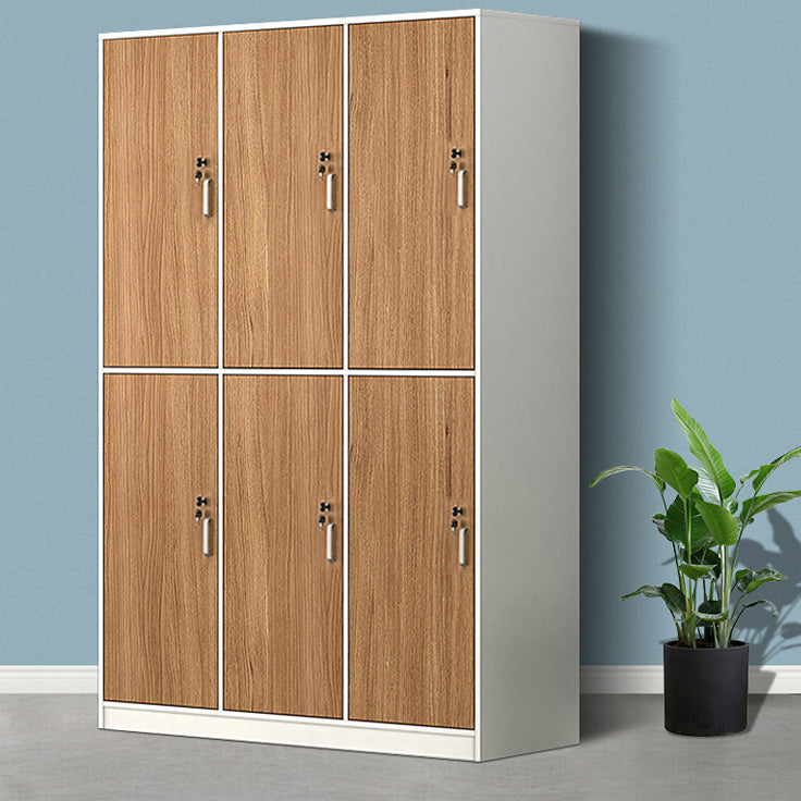 Armoire de rangement en bois fabriqué armoire intérieure contemporaine avec porte à charnière